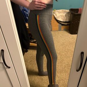 DIYed Mossimo Supply Co. Grey Yoga Pants (medium-petite)